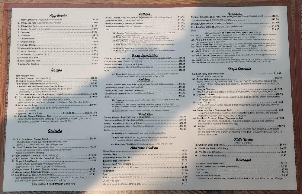 Thai Curry 22. Duck Noodle Soup